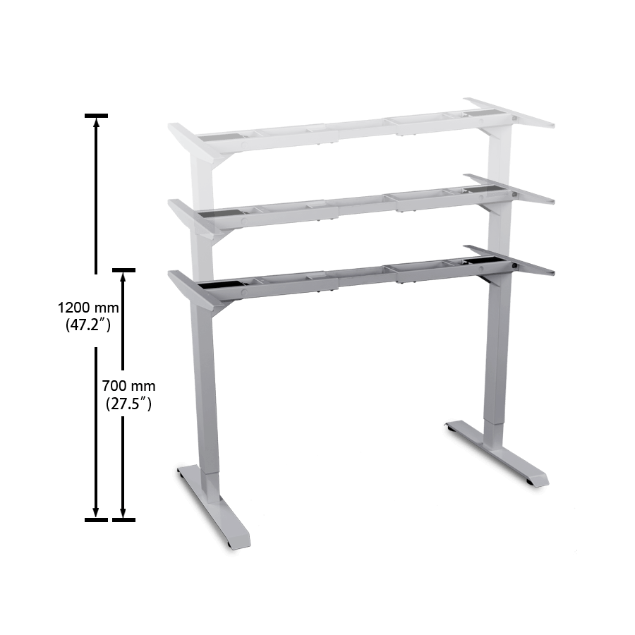 height adjustable standing desk