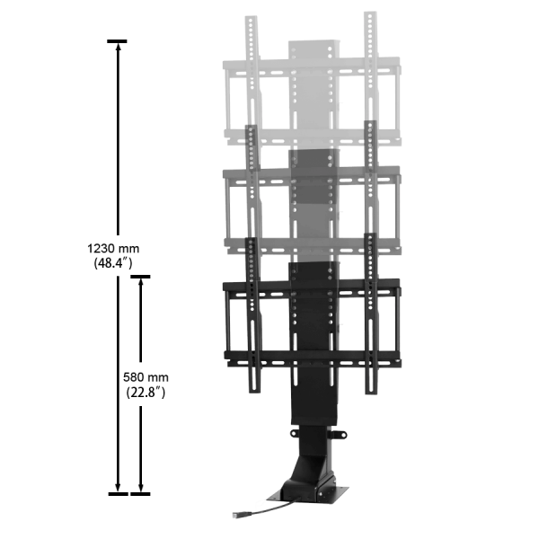 motorized tv lift