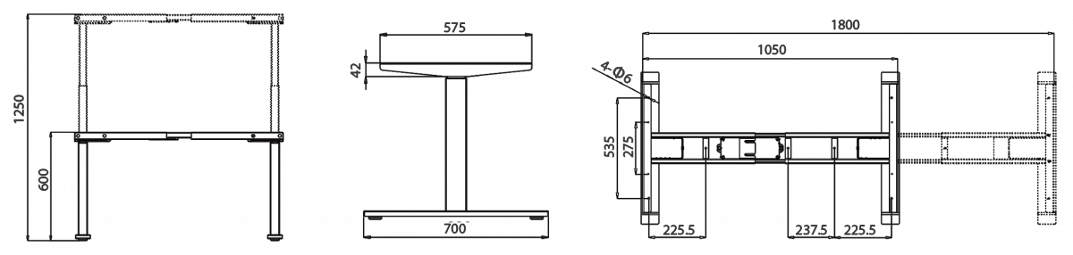 standing table
